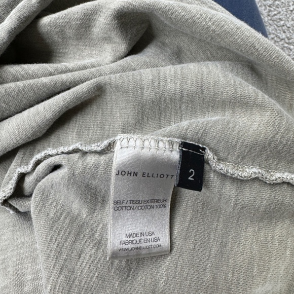 John Elliott - LS University Tee - Sage - Picture 3 of 3